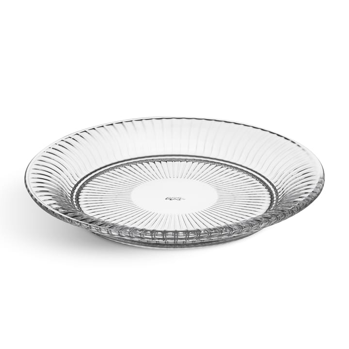 Hammershøi glastallrik Ø22 cm - klar - Kähler