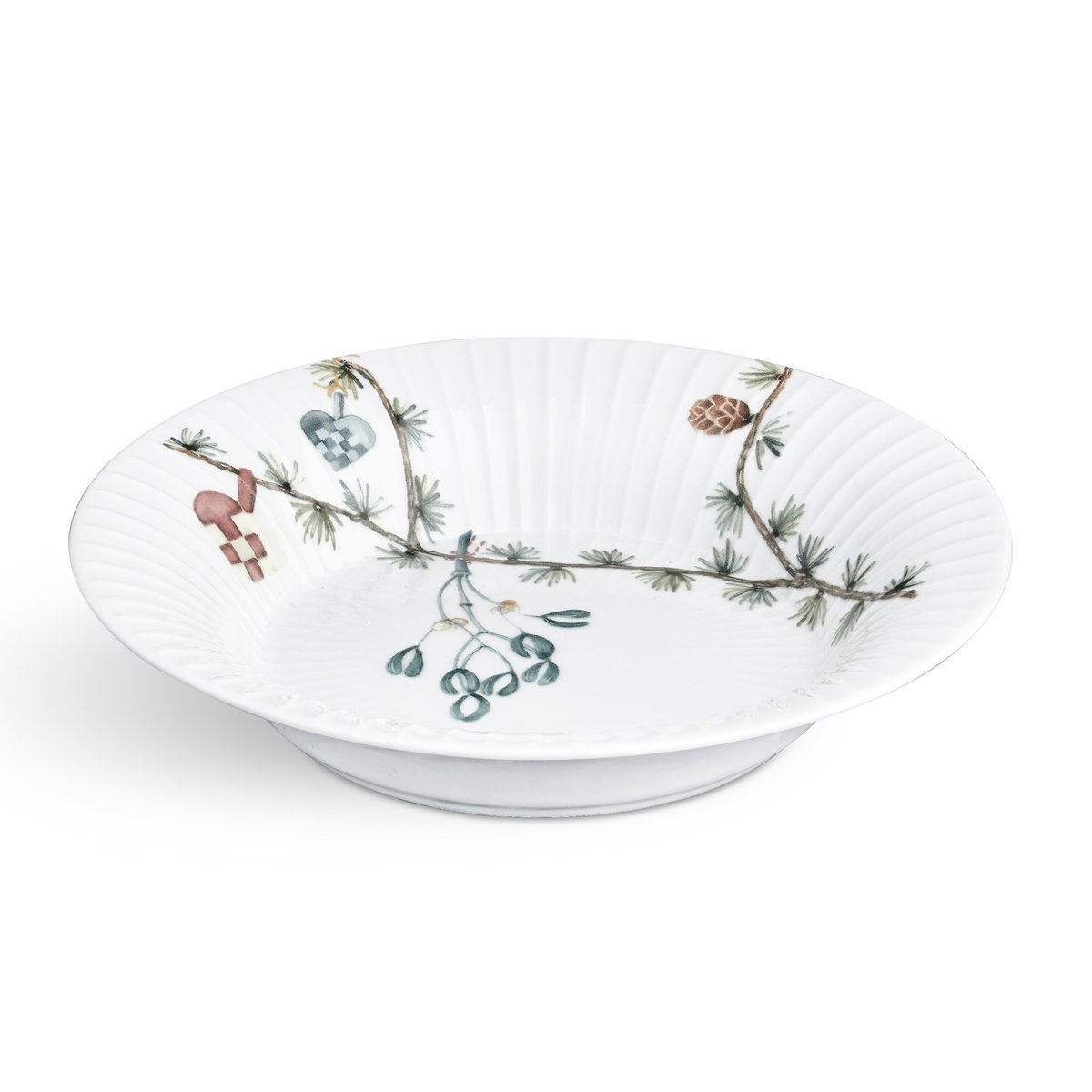 Kähler Hammershi Jul djup tallrik 21 cm | Skandinavisk Design | Djupa tallrikar | Multi