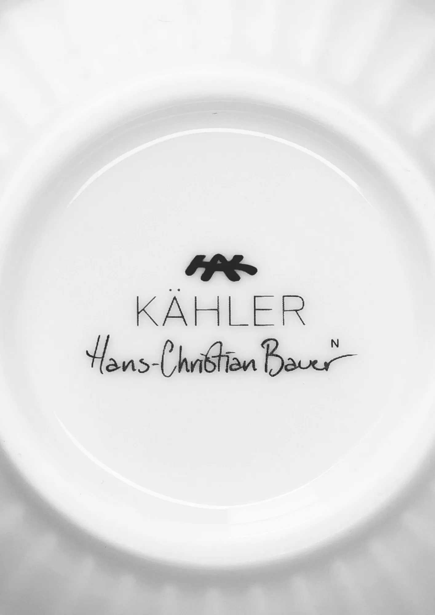 Hammershøi mugg, Vit, 25 cl Kähler