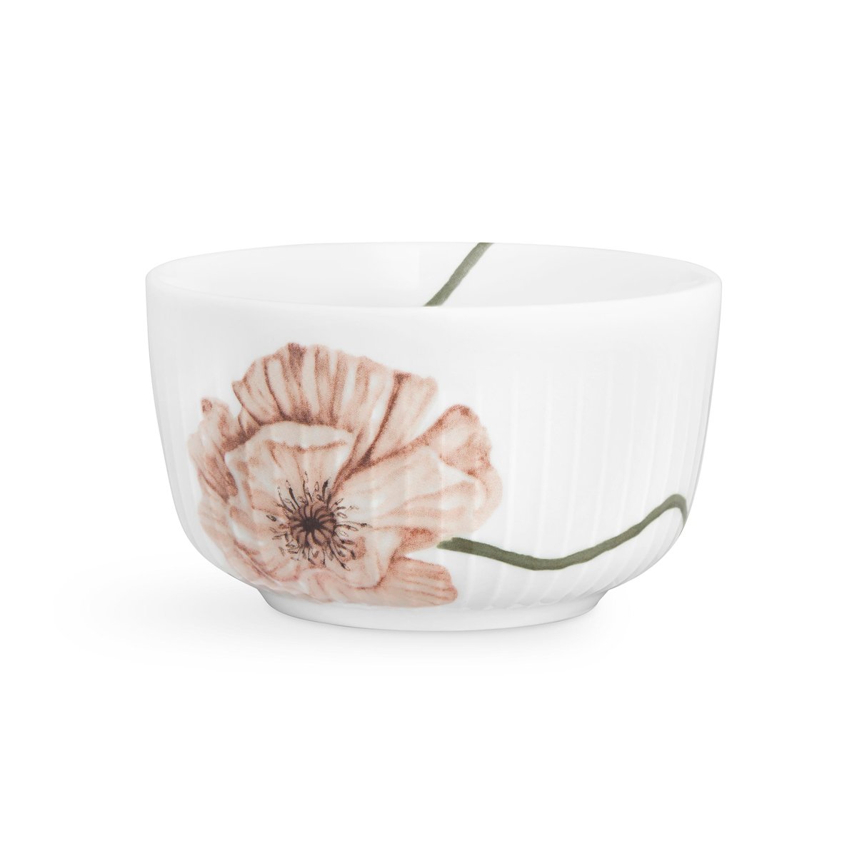 Kähler Hammershi Poppy skål 12 cm Vit | Skandinavisk Design | Frukostskålar | Vit