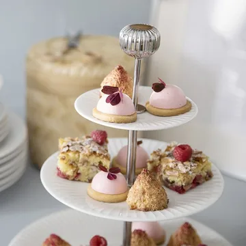 Hammershøi våningsfat - vit - Kähler