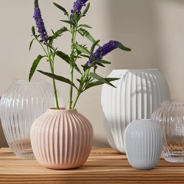 Hammershøi vas mellan - vit - Kähler