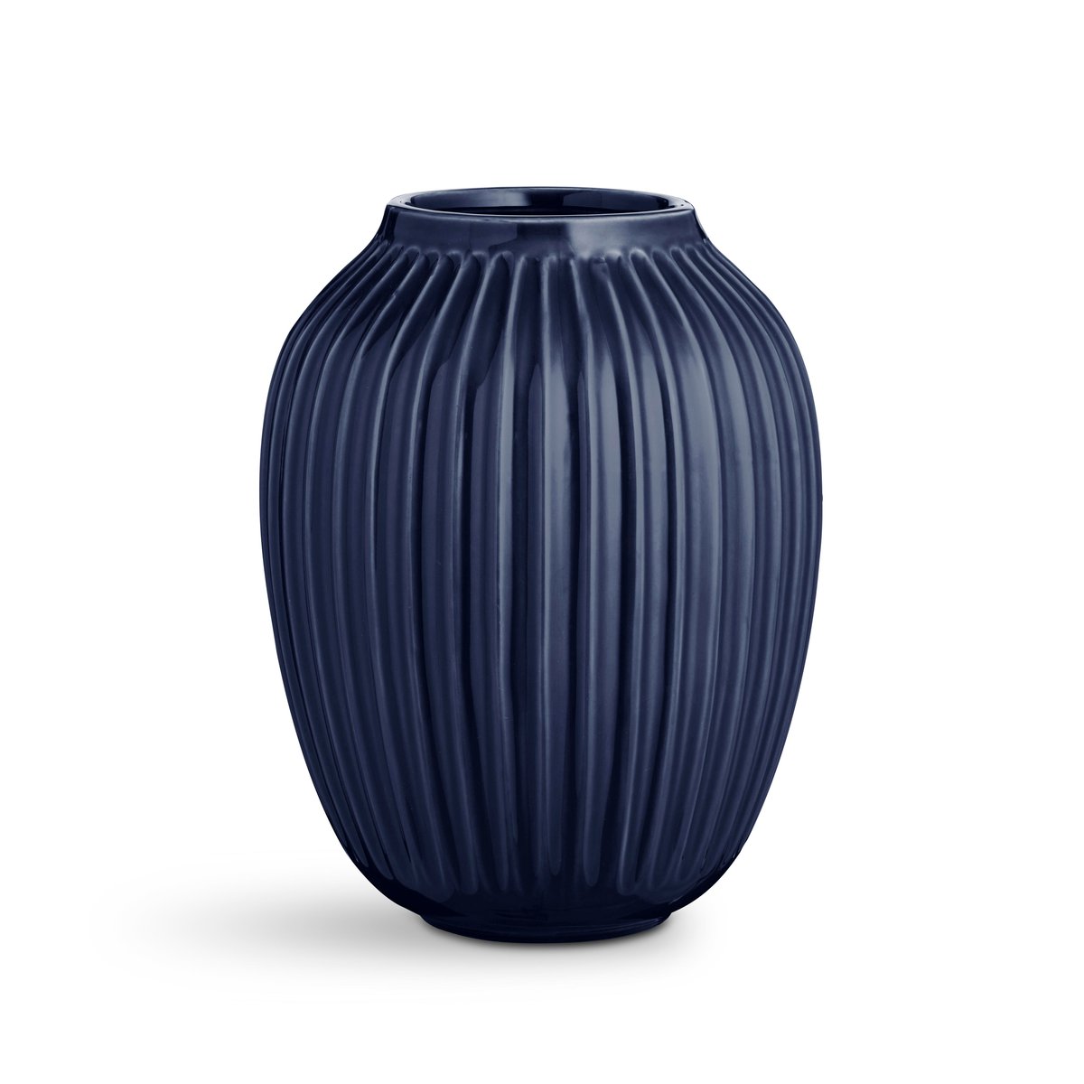 Kähler Hammershi vas stor indigo | Skandinavisk Design | Vaser | Blå
