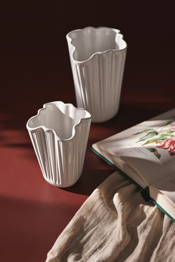 Hammershøi vas unfold 20,5 cm - Vit - Kähler