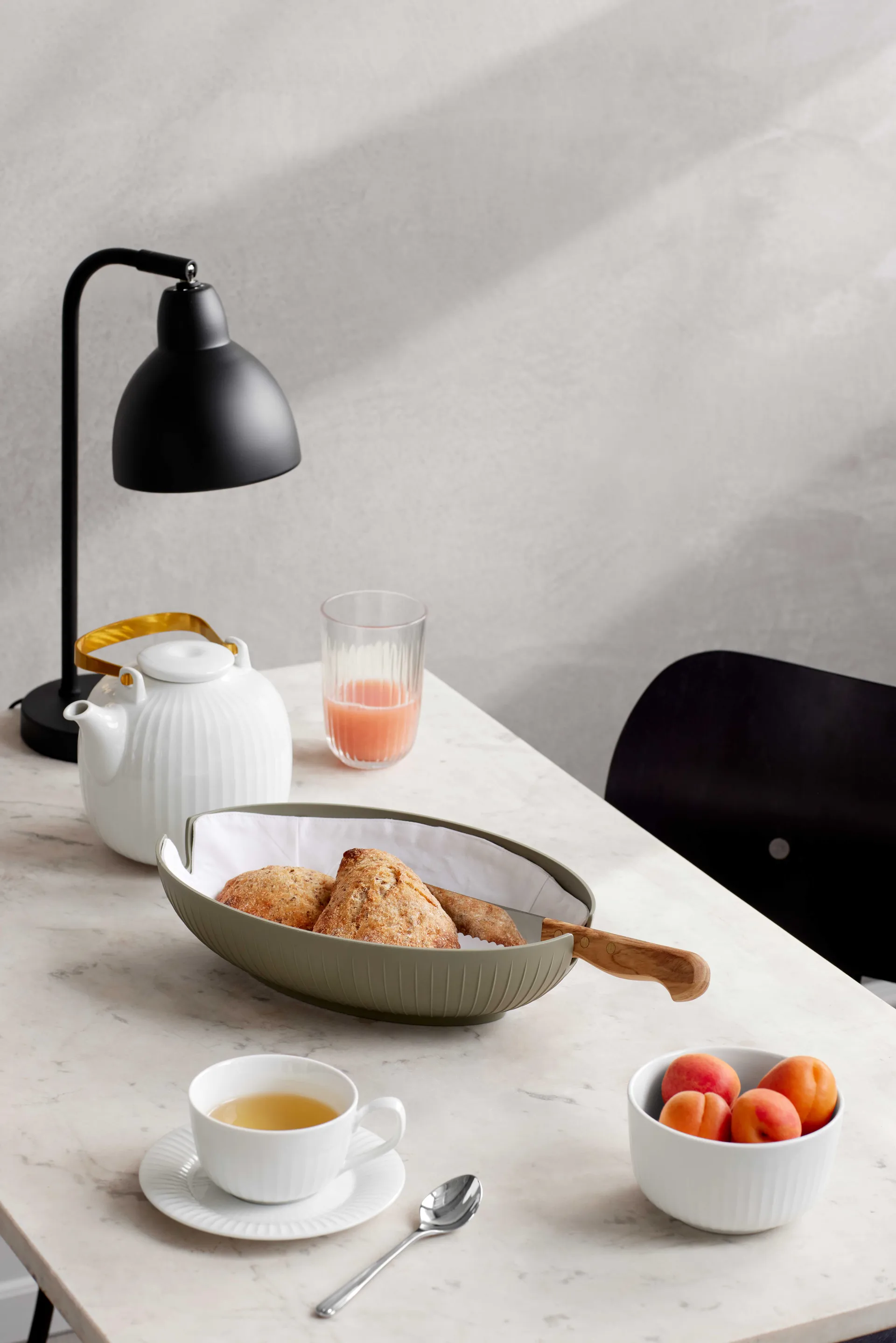 Hammershøi vattenglas 37 cl 4-pack, Klar Kähler