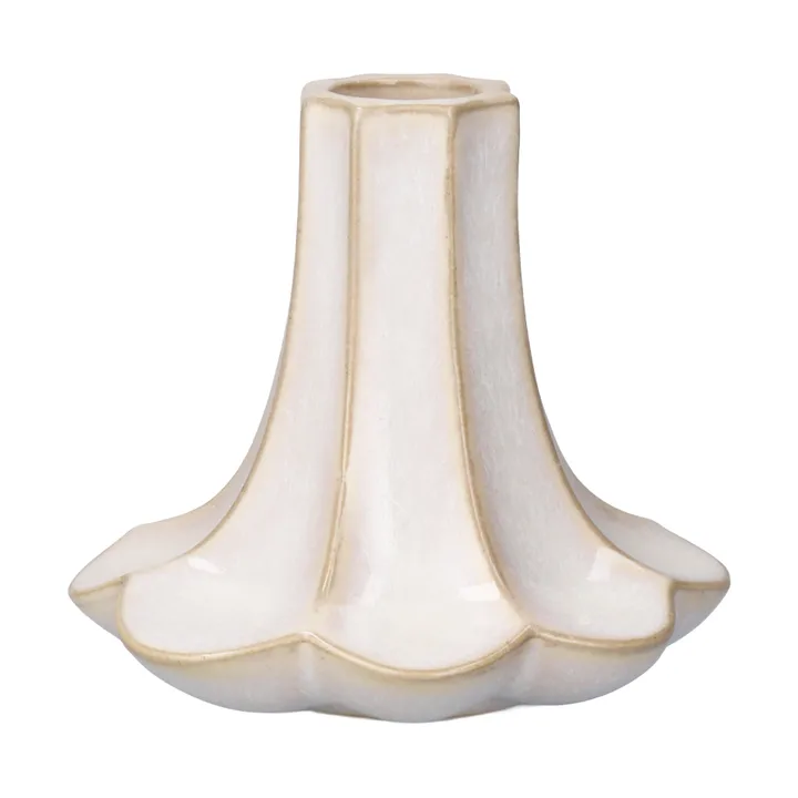 Kantarell ljusstake - Sand, 10 cm - Kähler