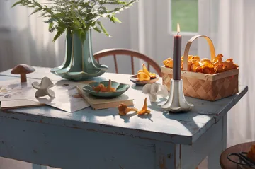 Kantarell vas - Grön, 20,5 cm - Kähler