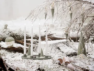 Nobili julstrut julhänge 18 cm - Grön - Kähler