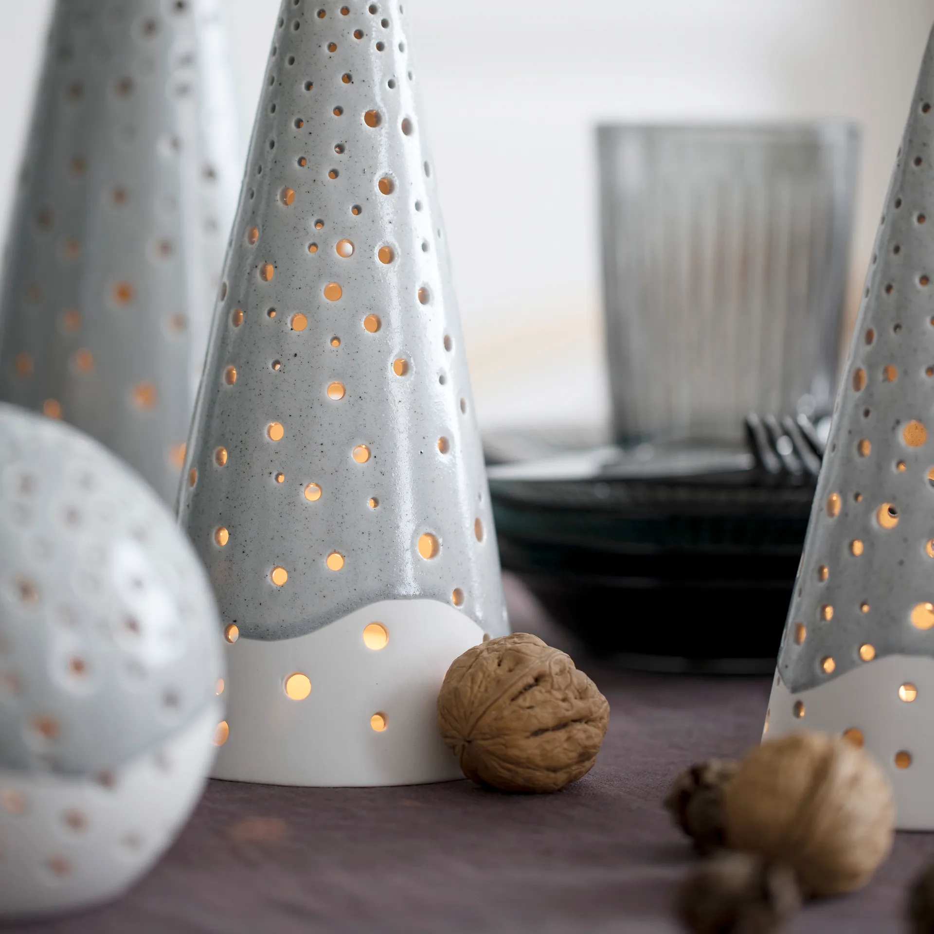 Nobili ljuslykta grå, liten Kähler