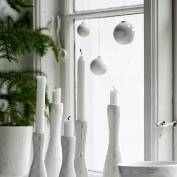 Omaggio julkulor 3-pack - pärlemor - Kähler