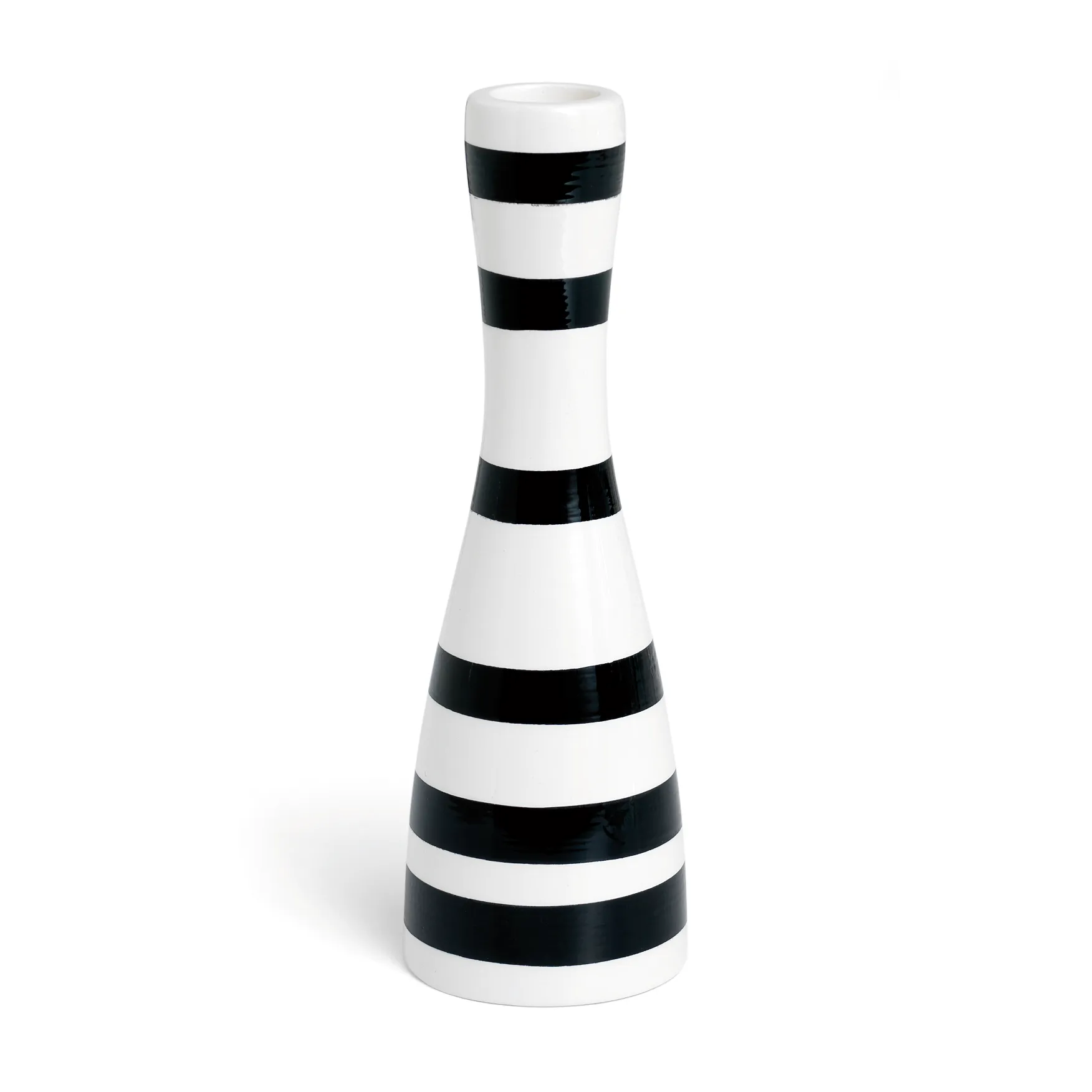 Omaggio ljusstake mellan, svart Kähler