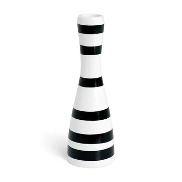 Omaggio ljusstake mellan - svart - Kähler