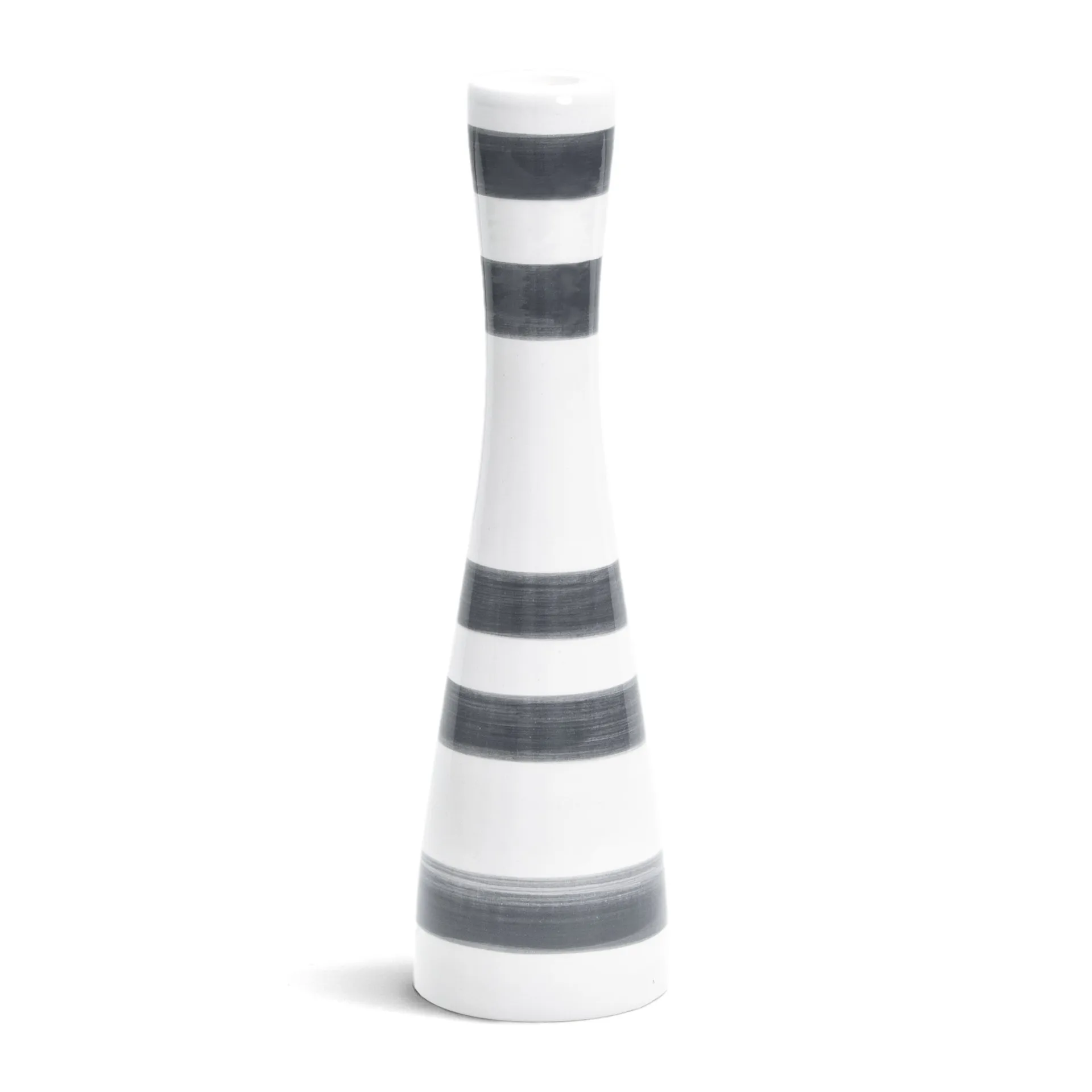 Omaggio ljusstake stor, granitgrå Kähler