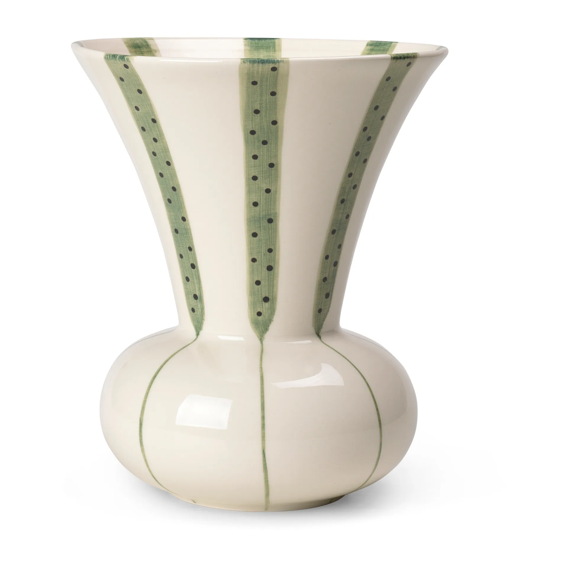 Signature vas 20 cm, Grön Kähler