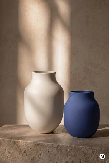 Studio Omaggio vas - Blå, 20 cm - Kähler