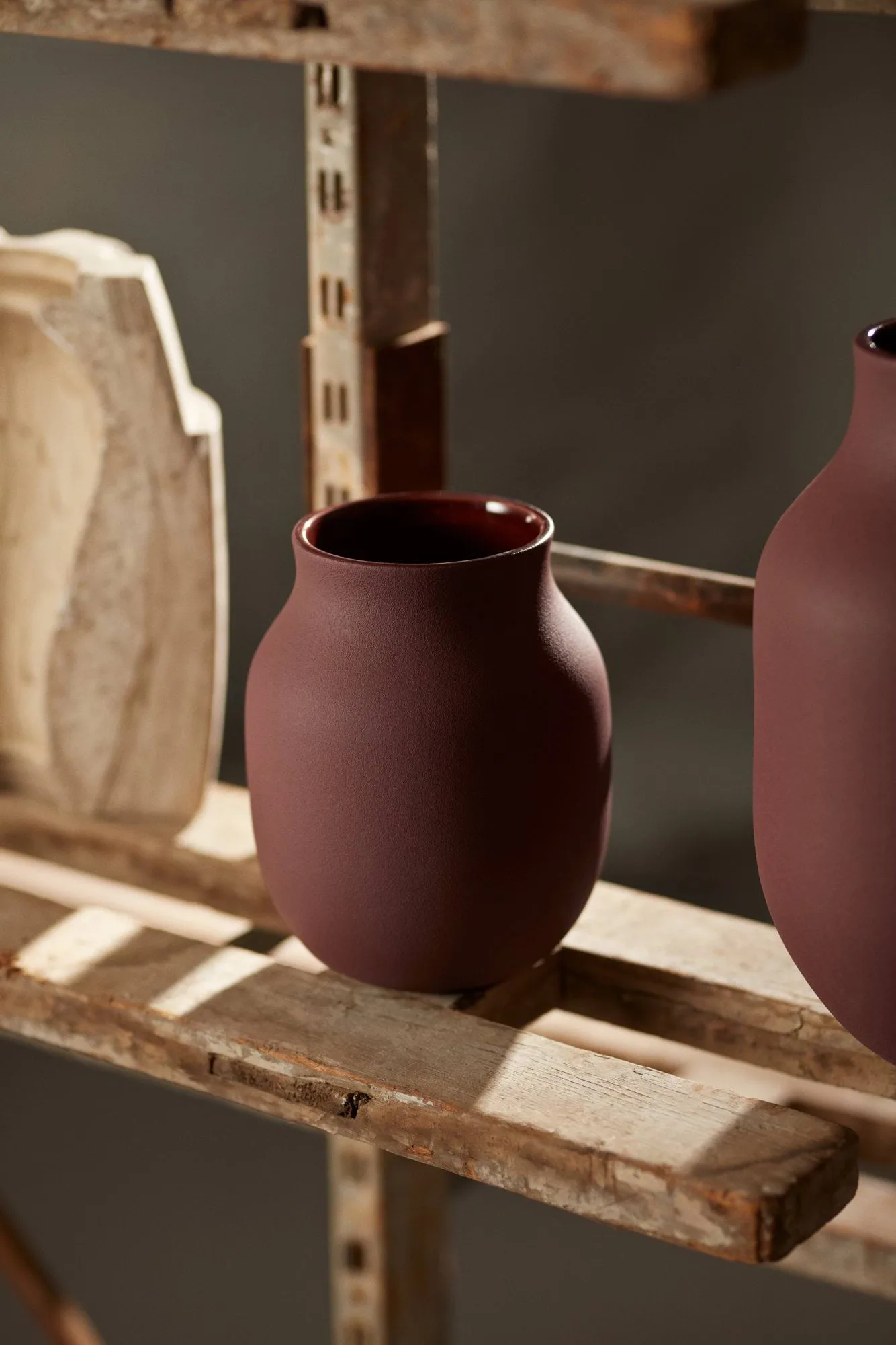 Studio Omaggio vas, Bordeaux, 20 cm Kähler Studio Omaggio vas, Bordeaux, 20 cm Kähler