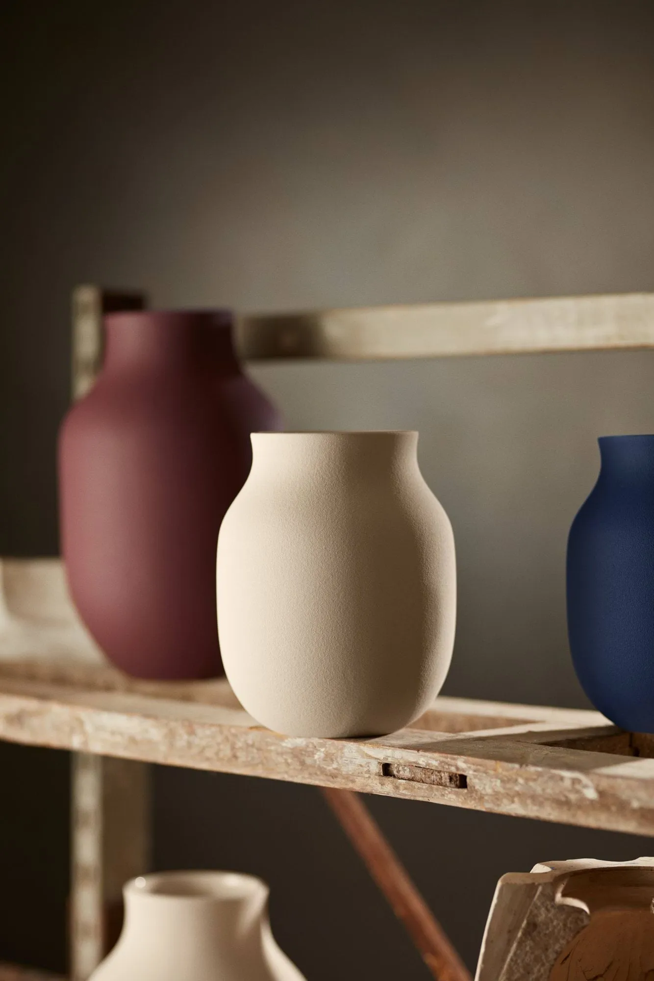 Studio Omaggio vas, Bordeaux, 31 cm Kähler Studio Omaggio vas, Bordeaux, 31 cm Kähler