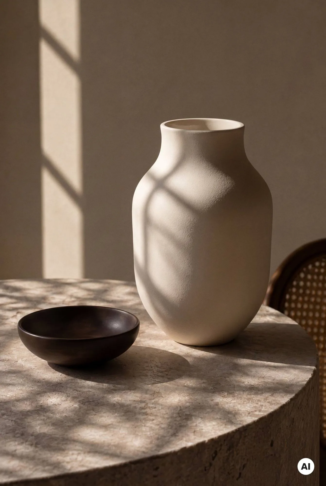 Studio Omaggio vas, Sand, 31 cm Kähler Studio Omaggio vas, Sand, 31 cm Kähler