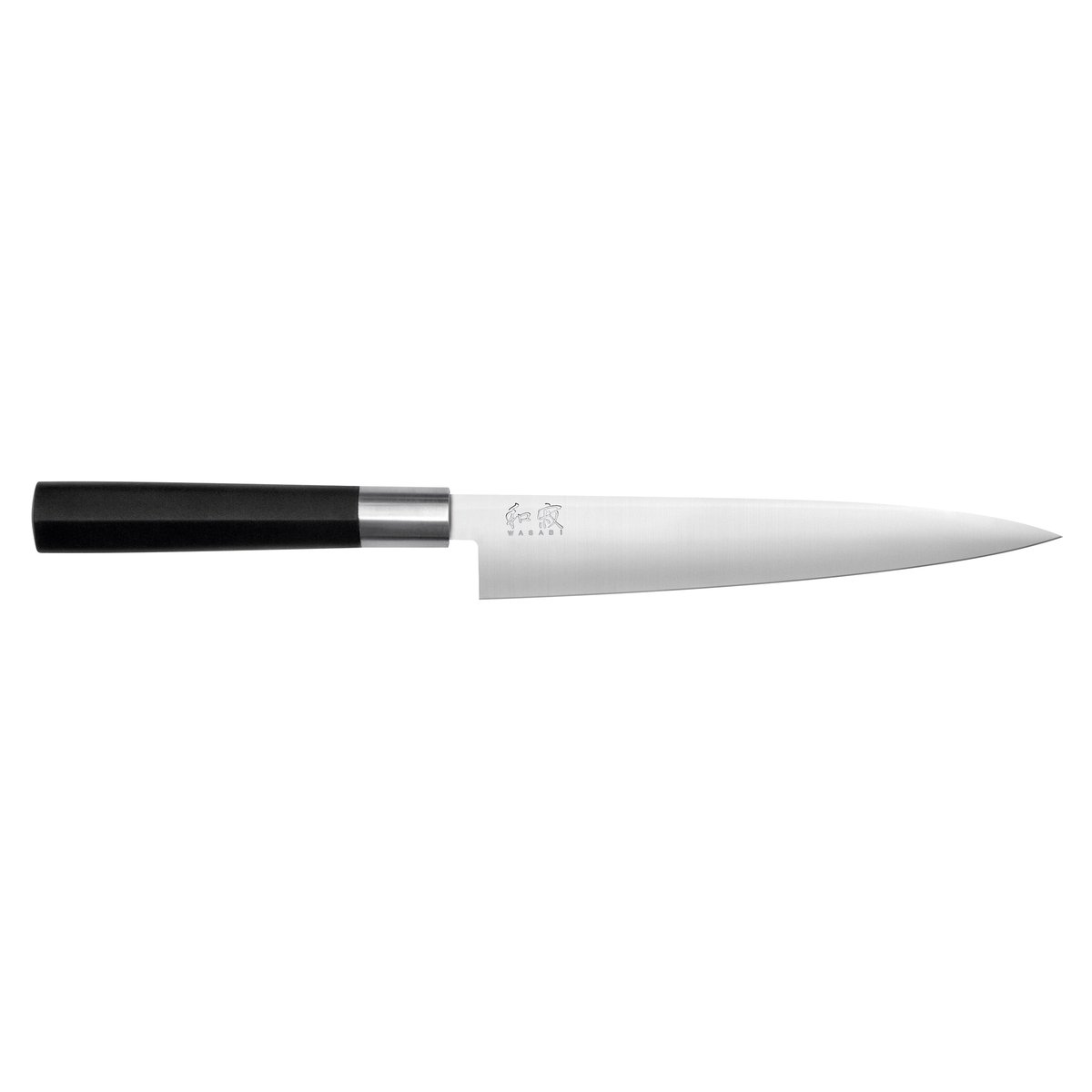 Kai Wasabi Black filékniv 18 cm | Skandinavisk Design | Filéknivar | Silverfärgad