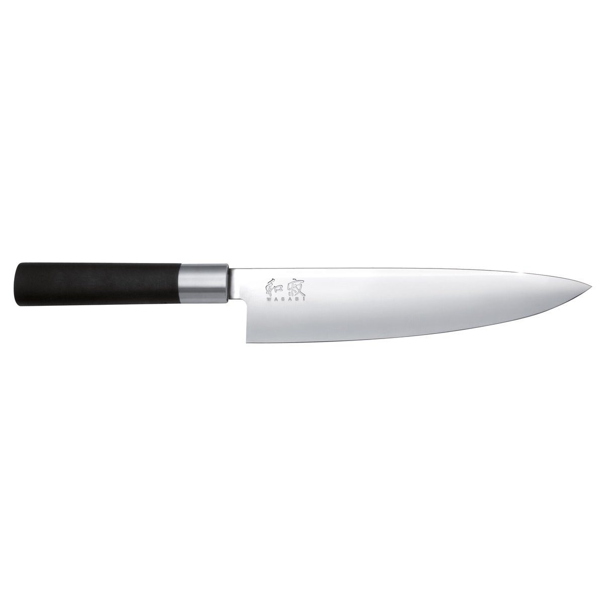 Kai Wasabi Black kockkniv 20 cm | Skandinavisk Design | Kockknivar | Silverfärgad