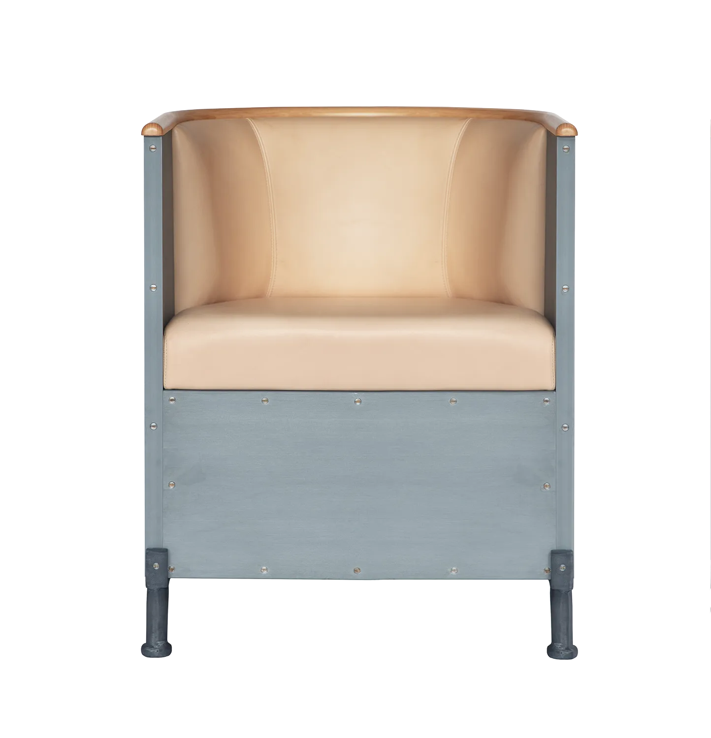 Aluminium Etch fåtölj, Tärnsjö natural-etch aluminium-beech Källemo