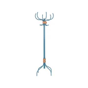 Babe klädhängare - Blå-natur läderbälte - Källemo