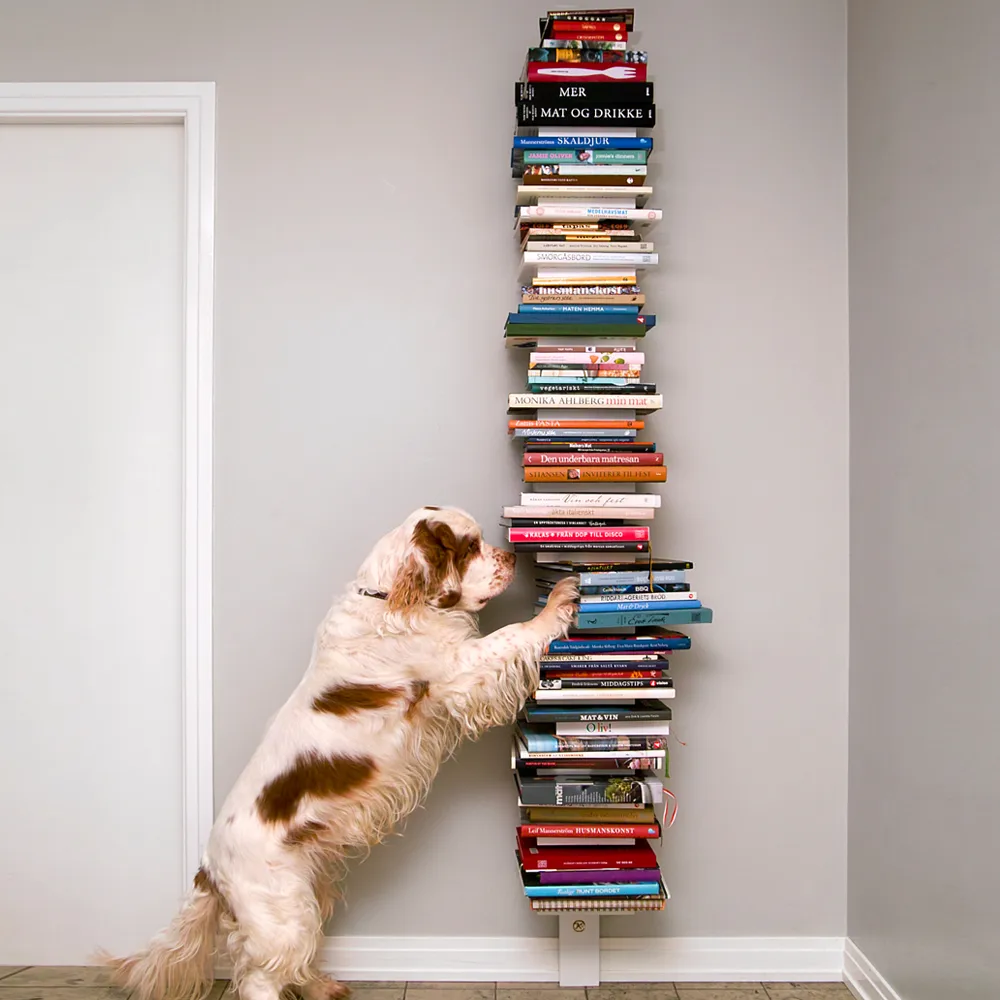 Pilaster vägghylla, Vit Källemo