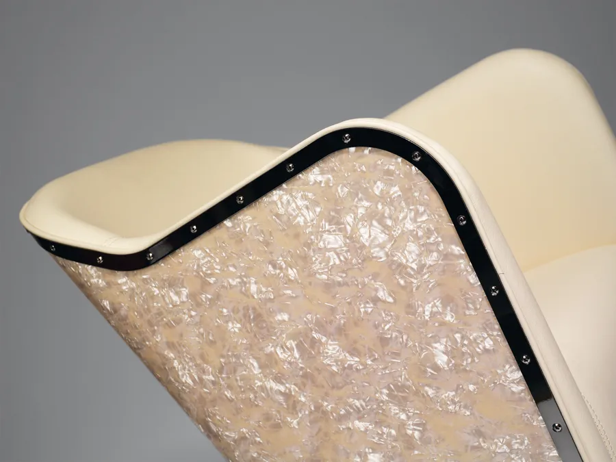 Star fåtölj, Wild nature 8695 rost-kromstativ Källemo