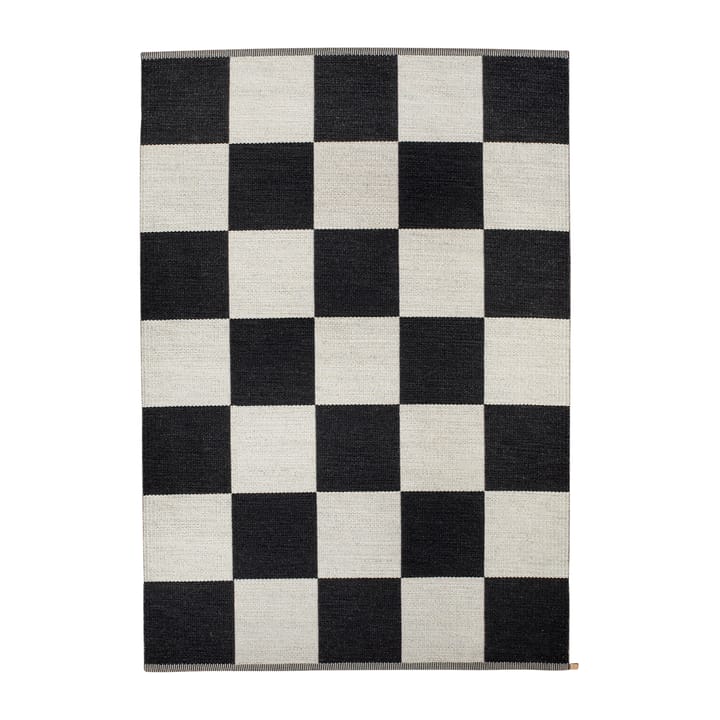 Checkerboard Icon matta 165x240 cm - Midnight Black 554 - Kasthall