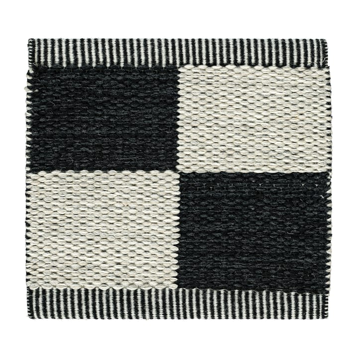 Checkerboard Icon matta 165x240 cm - Midnight Black 554 - Kasthall