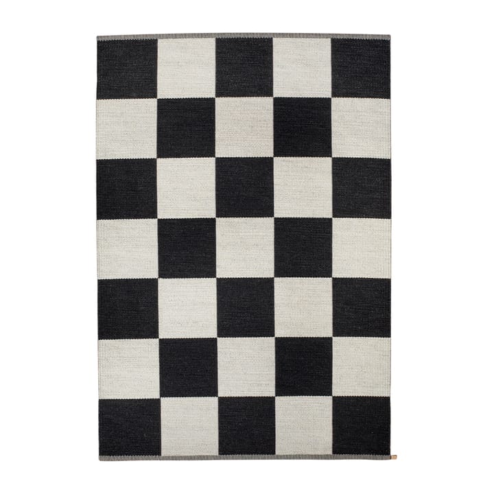 Checkerboard Icon matta 165x240 cm - Midnight black - Kasthall