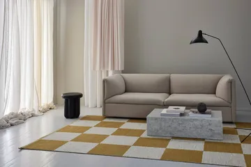 Checkerboard Icon matta - 450 Sunny day, 165x240 cm - Kasthall
