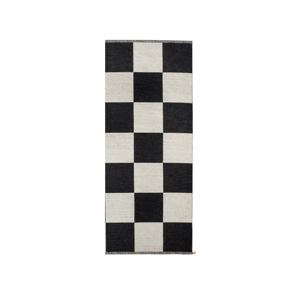 Checkerboard Icon matta 85x200 cm, Midnight black 554 Kasthall