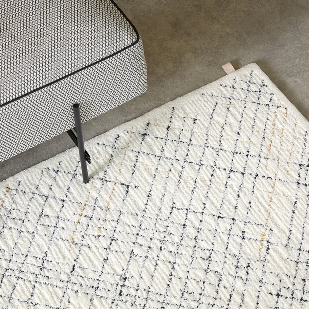 Diamond matta, White diamond 200x300 cm Kasthall