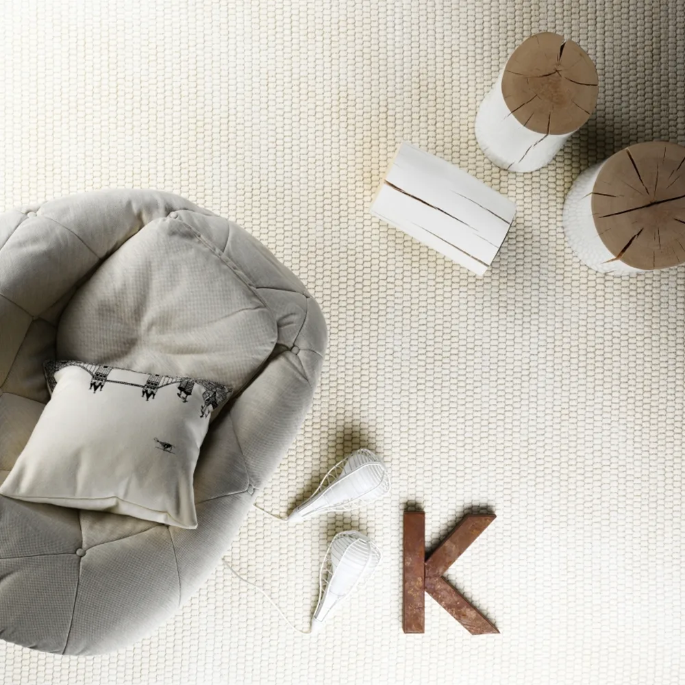 Doris matta, White pearl 170x240 cm Kasthall