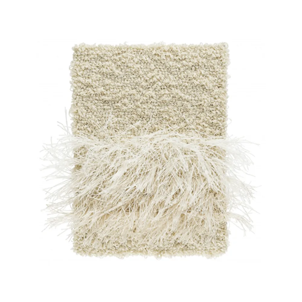 Feather Matta rund, Swan 280 cm Kasthall