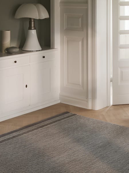 Goose Eye Anniversary gångmatta, Soft pearl, 85x240 cm Kasthall