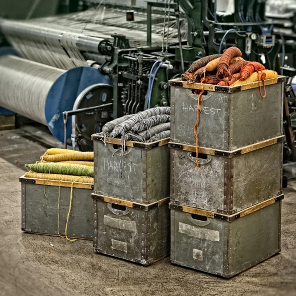 Harvest matta, Gul-röd 300x200 cm Kasthall