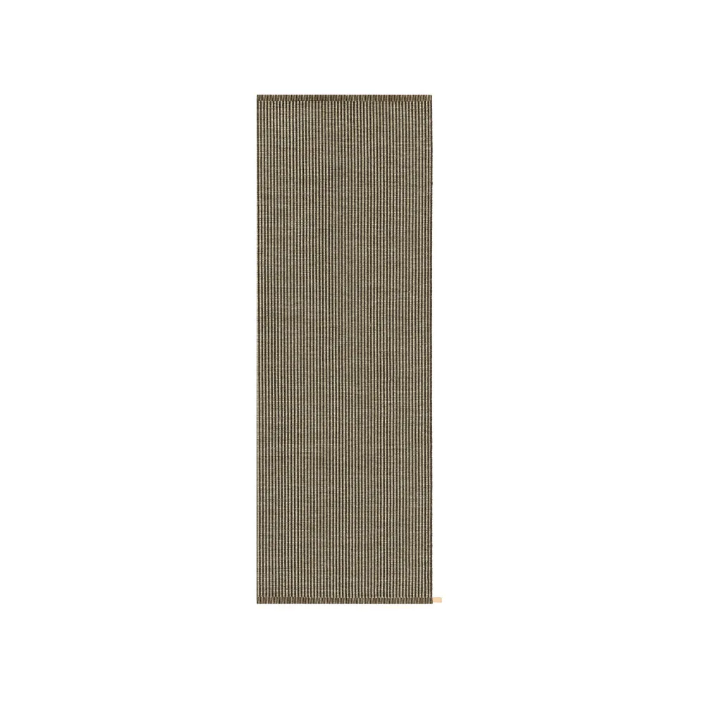 Stripe Icon gångmatta, bark brown 782 90x250 cm Kasthall