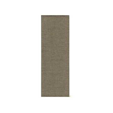 Stripe Icon gångmatta - bark brown 782 90x250 cm - Kasthall