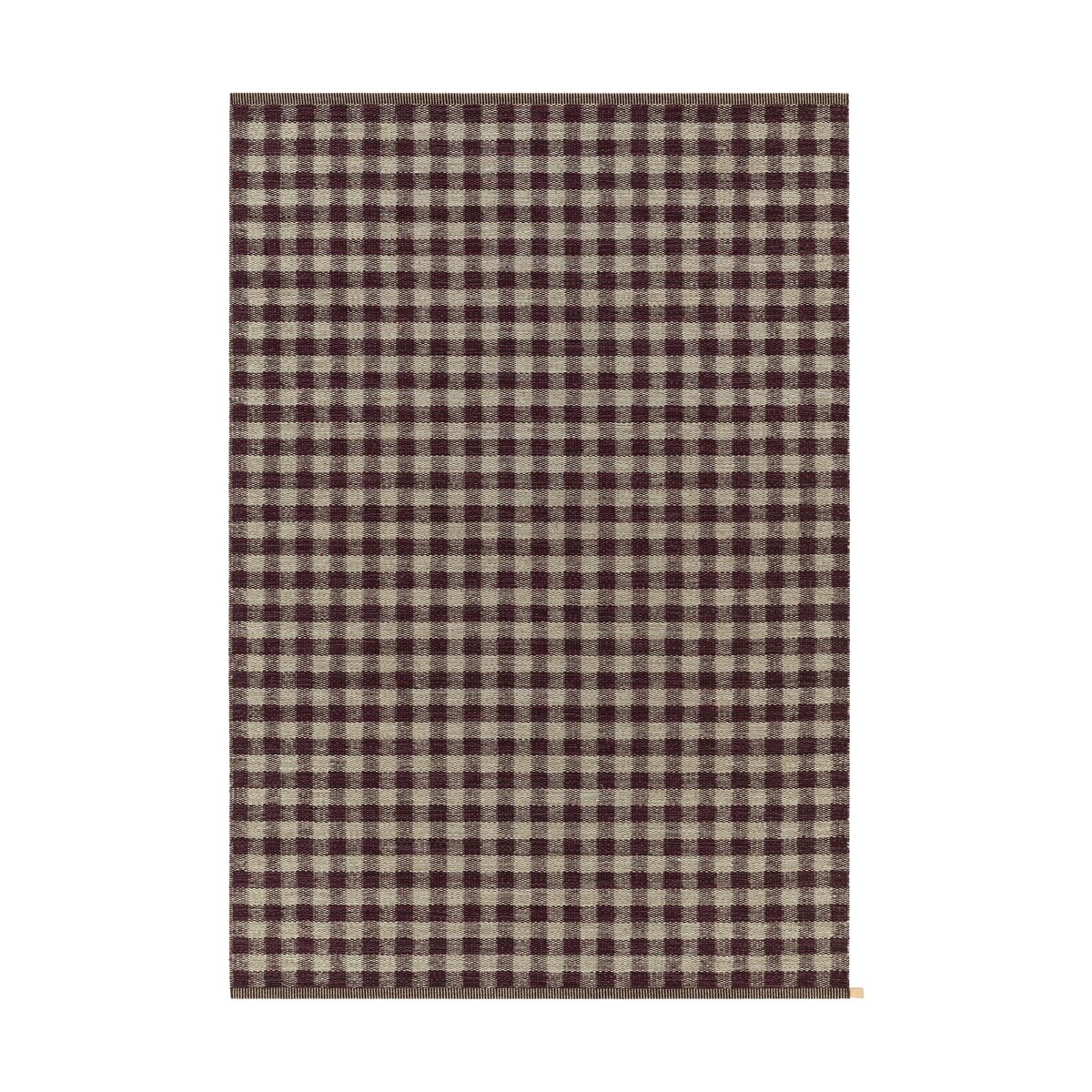 Kasthall Vichy matta 240x350 cm Cassis 681 | Skandinavisk Design | Lugg- & Ryamattor | Brun