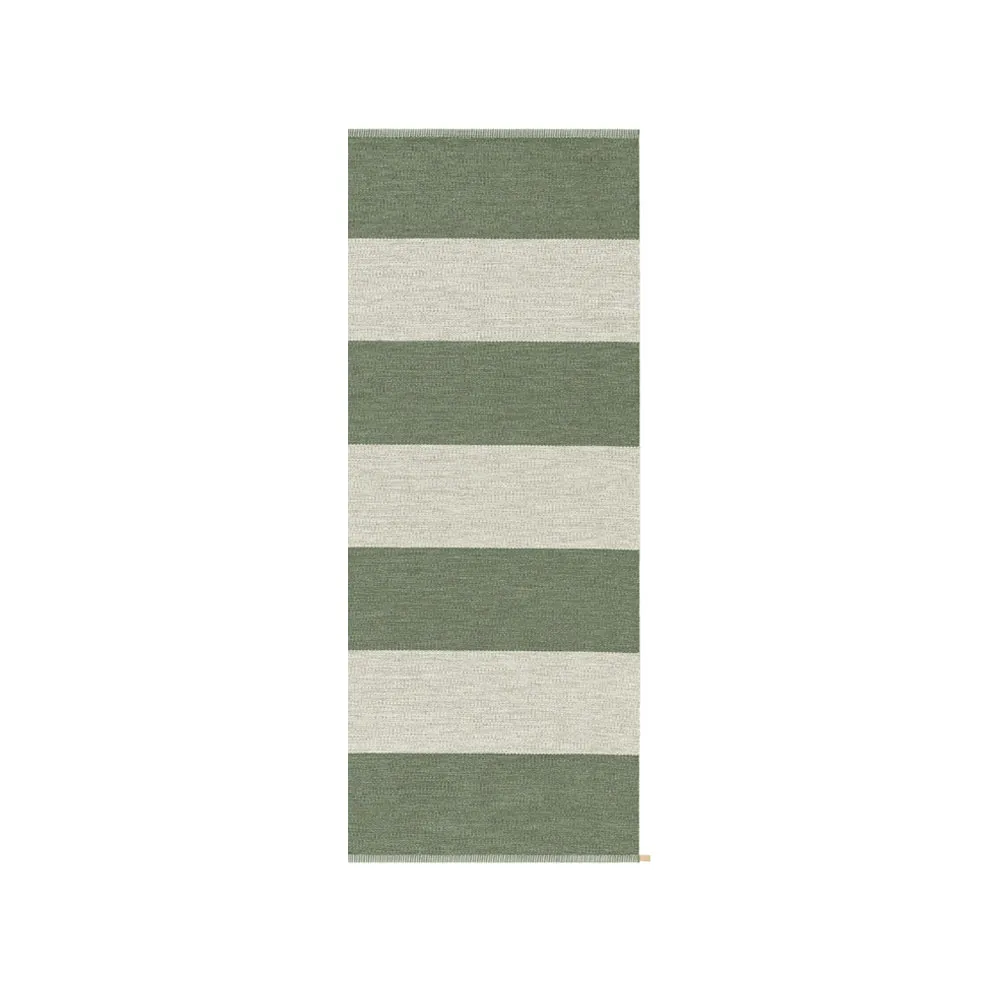 Wide Stripe Icon gångmatta, Grey pear 200x85 cm Kasthall