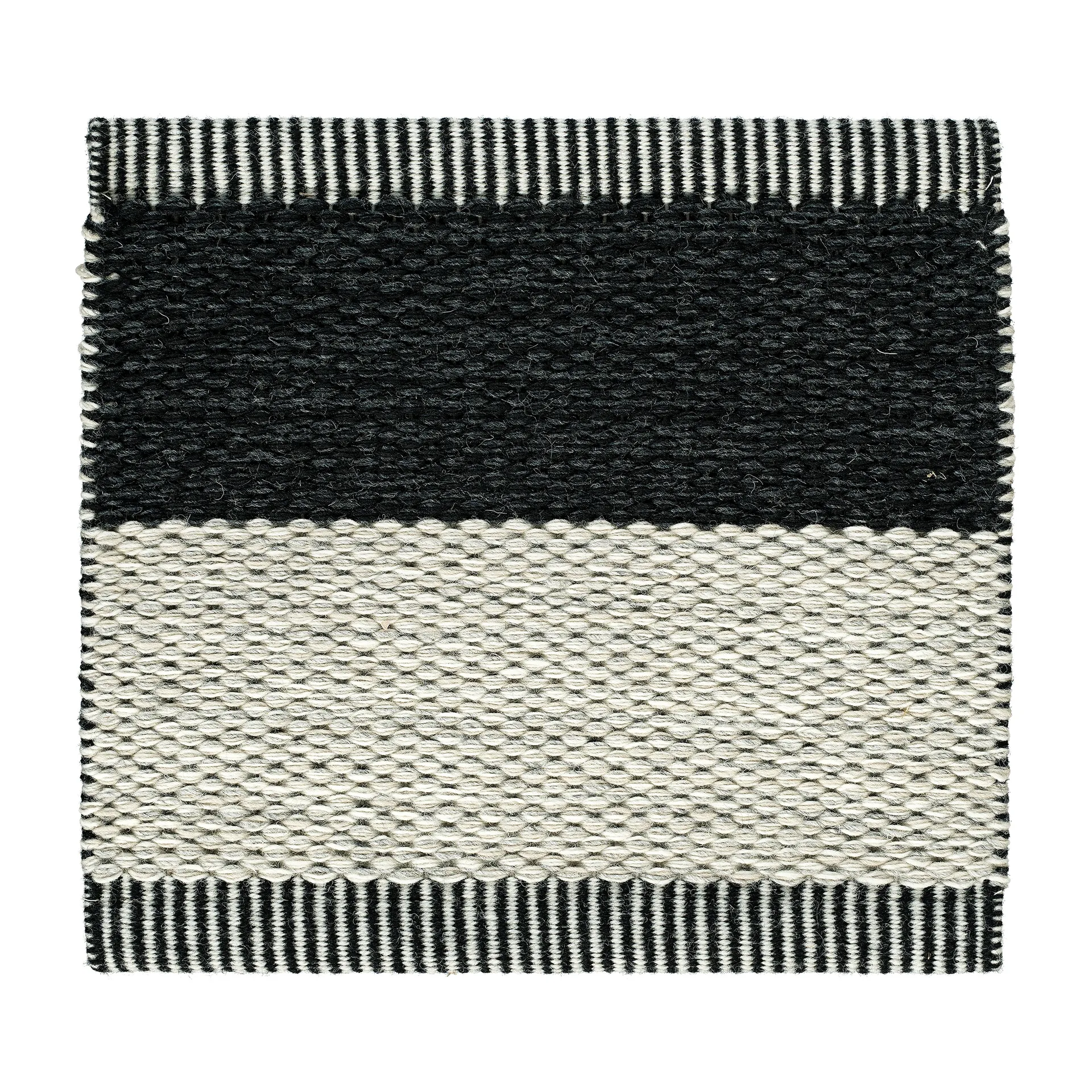 Wide Stripe Icon matta 160x240 cm, Midnight black 554 Kasthall