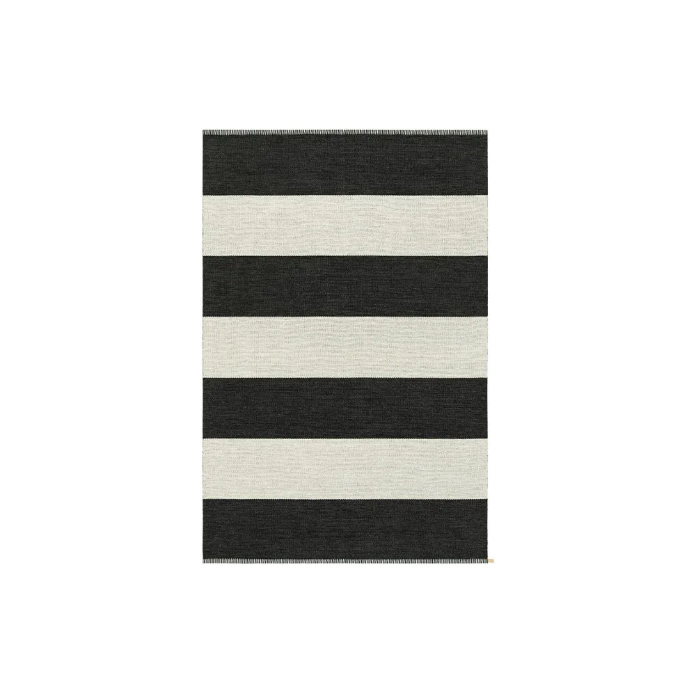 Kasthall Wide Stripe Icon matta Midnight black 554 240x165 cm