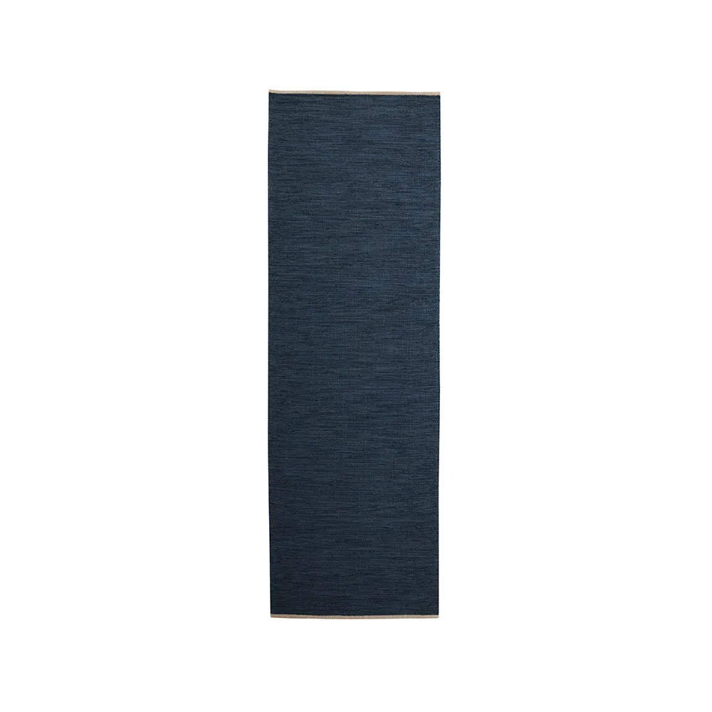 Kateha Allium gångmatta 80x250 cm deep blue