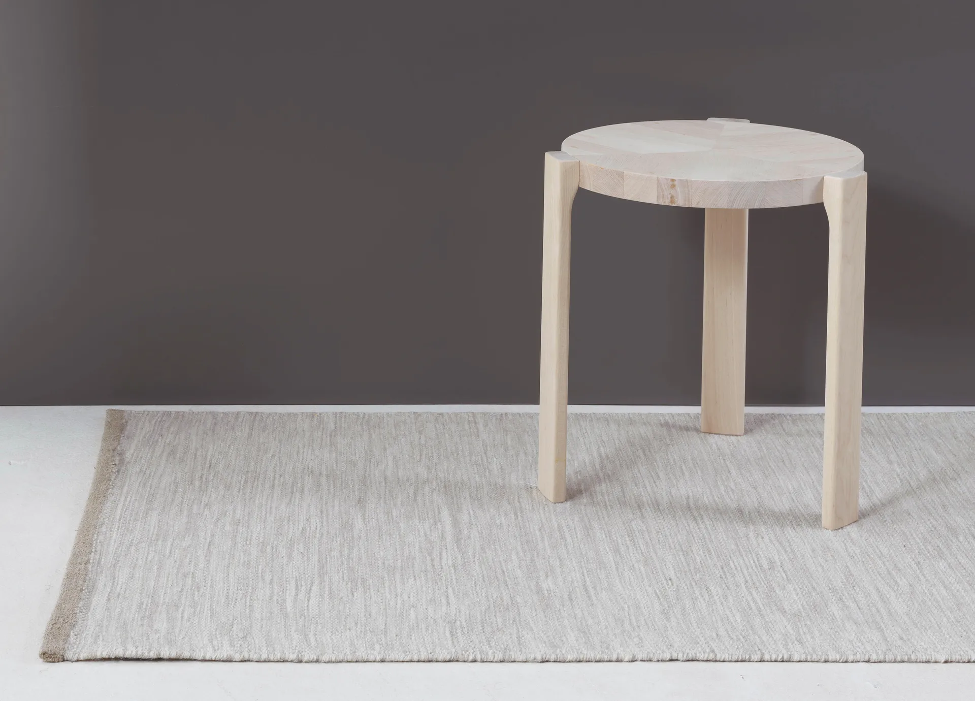 Allium matta 170x240 cm, Light grey Kateha