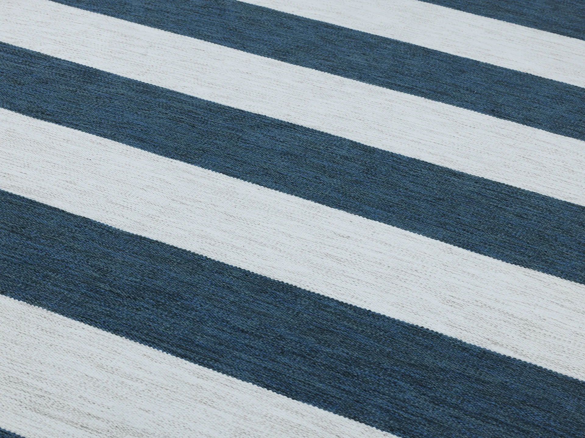 Allium Two Step gångmatta, Deep Blue, 250x80 cm Kateha