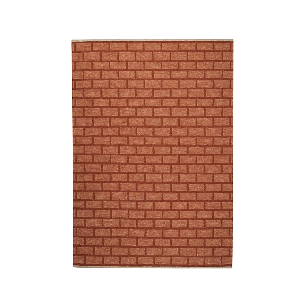 Kateha Brick matta Rust, 170x240 cm