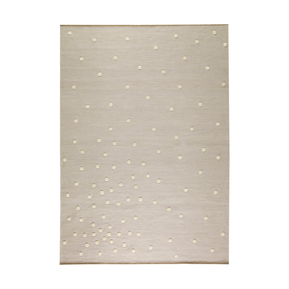 Kateha Bula gångmatta White, 80x250 cm | Skandinavisk Design | Lugg- & Ryamattor | Vit