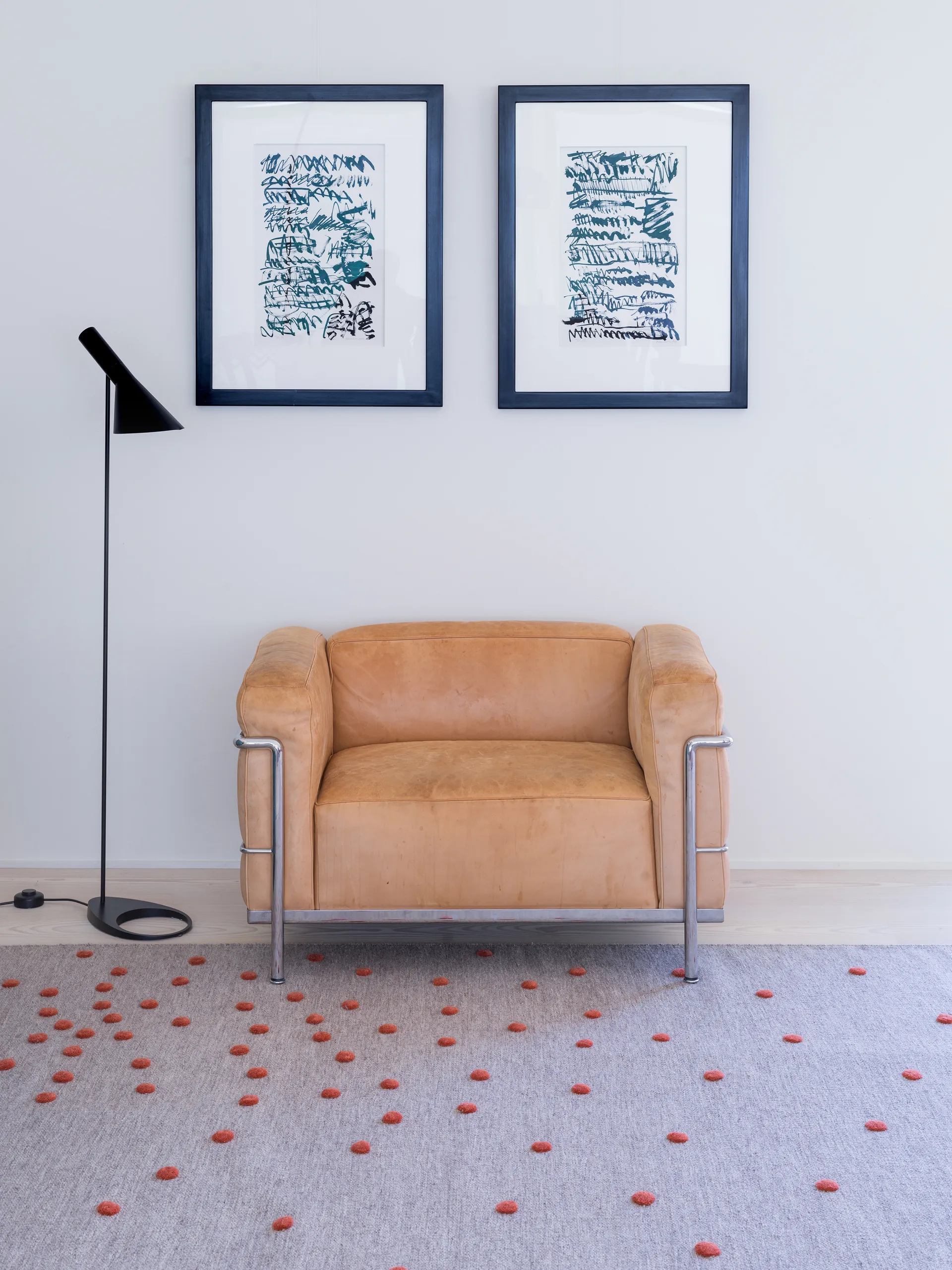 Bula matta, Coral, 200x300 cm Kateha